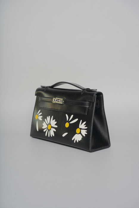 Hermes Kelly Pochette in Daisy Phw (Brand new)