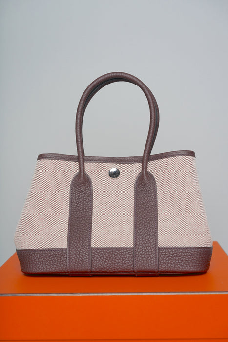 Hermes Mini Garden Party 23 in Rouge Sellier Phw (Brand New)