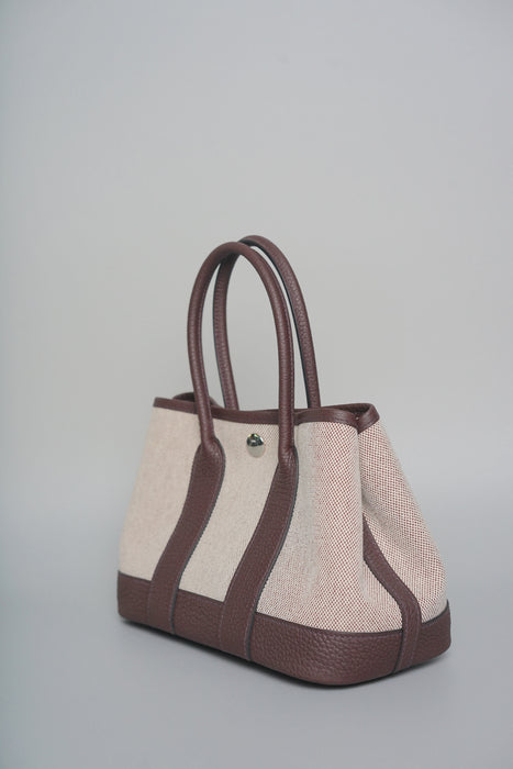 Hermes Mini Garden Party 23 in Rouge Sellier Phw (Brand New)