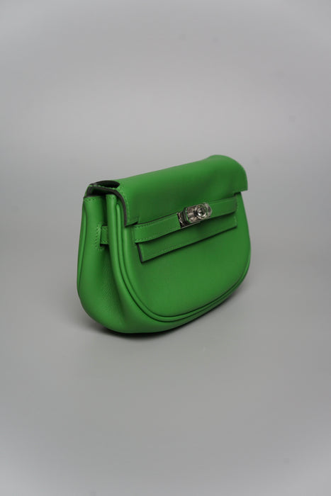 Hermes Kelly Moove Swift in Vert Yucca Phw (Brand New)
