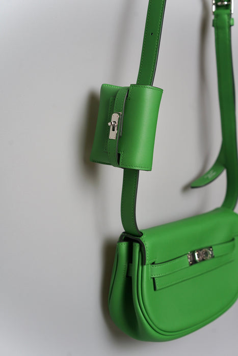 Hermes Kelly Moove Swift in Vert Yucca Phw (Brand New)
