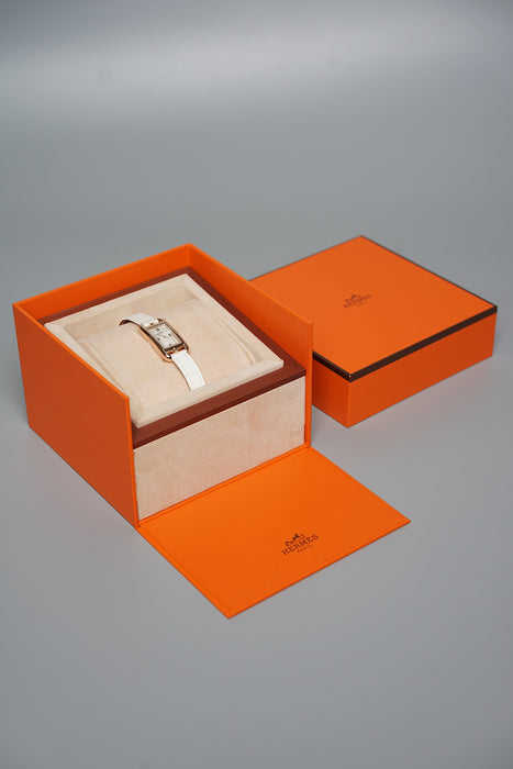 Hermes Nantucket 29MM Matte Croc Watch (Brand New)