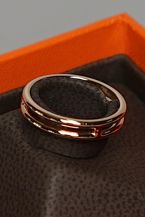Hermes Ariane Ring in Rosegold, Size 49 (Brand New)