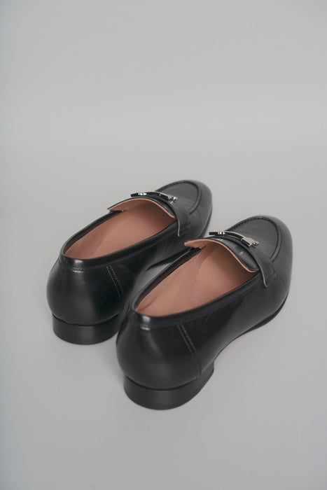 Hermes Paris Loafers in Black Size 40 (Brand New)