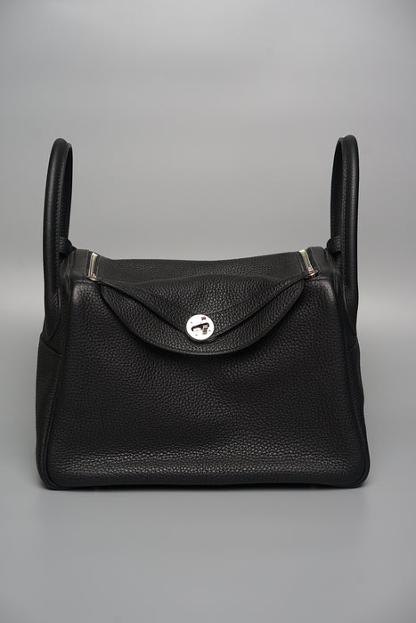 Hermes Lindy 30 in Noir Phw