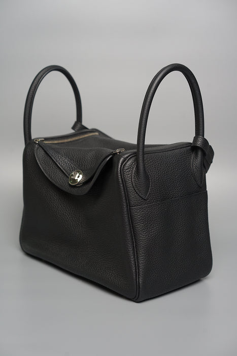 Hermes Lindy 30 in Noir Phw