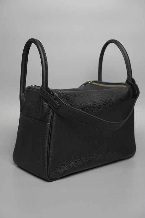 Hermes Lindy 30 in Noir Phw