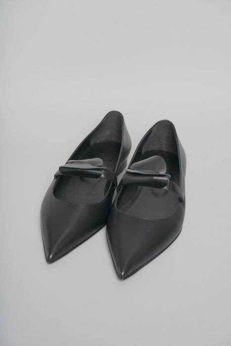 Hermes Ballerine Flats in Black Size 38 (Brand new)