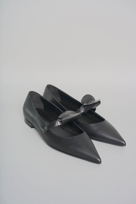 Hermes Ballerine Flats in Black Size 38 (Brand new)