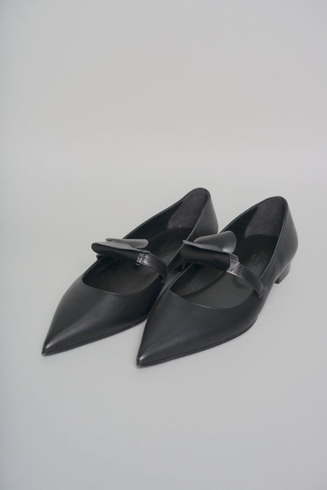 Hermes Ballerine Flats in Black Size 38 (Brand new)