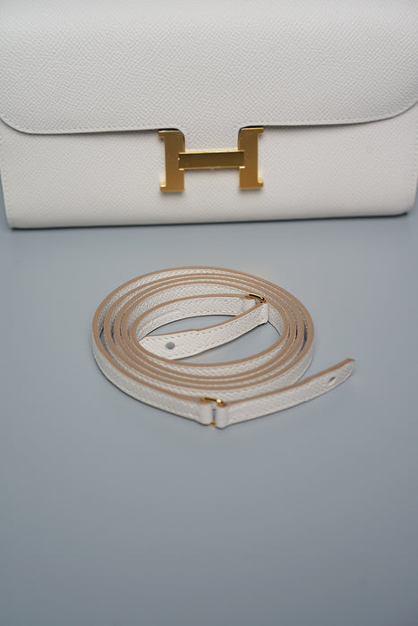 Hermes Constance To Go in Gris Pale Epsom Ghw (Brand New)