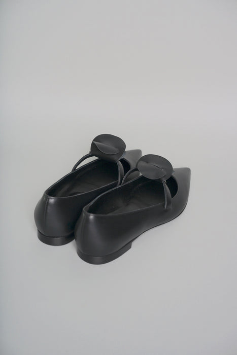 Hermes Ballerine Flats in Black Size 38 (Brand new)