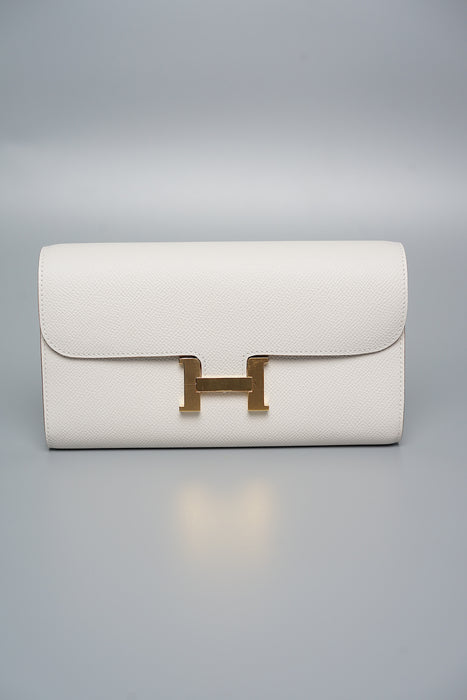 Hermes Constance To Go in Gris Pale Epsom Ghw (Brand New)