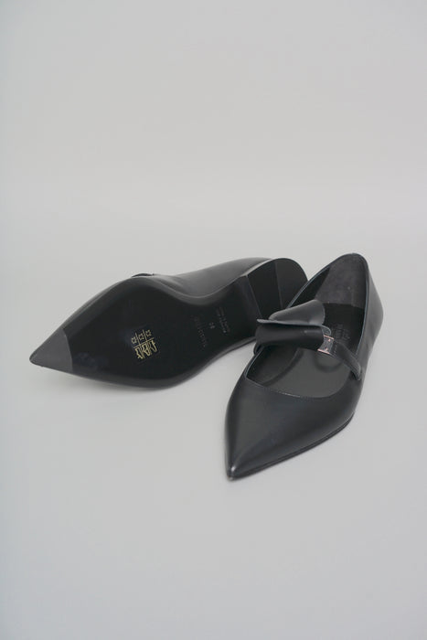 Hermes Ballerine Flats in Black Size 38 (Brand new)