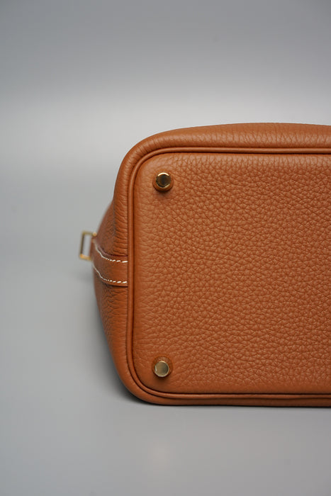 Hermes Picotin 18 in Gold Ghw (Brand New)