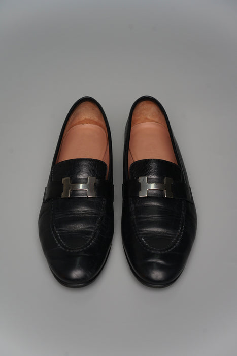 Hermes Paris Loafer in Noir Size 39.5