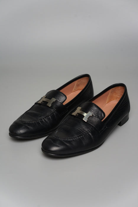 Hermes Paris Loafer in Noir Size 39.5