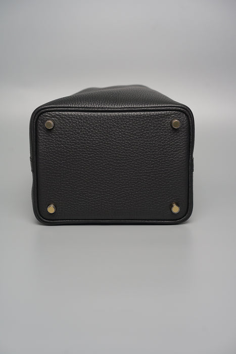 Hermes Picotin 18 in Noir Ghw (Brand New)