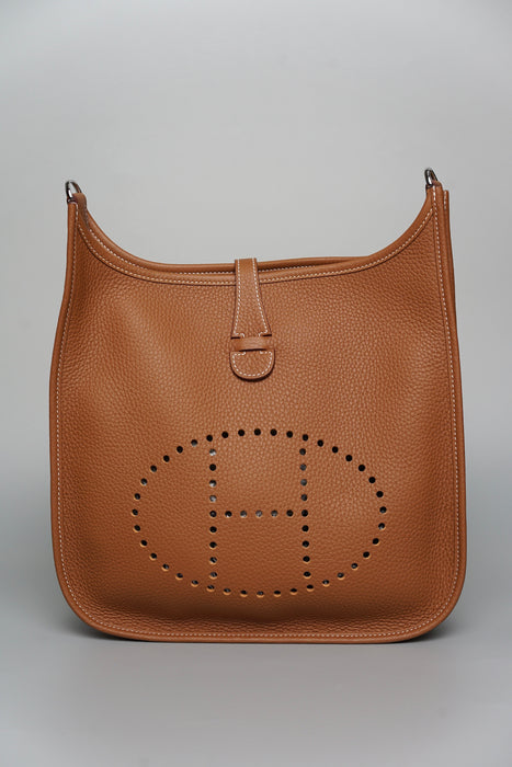 Hermes Evelyne 29 in Gold Phw (Brand New)