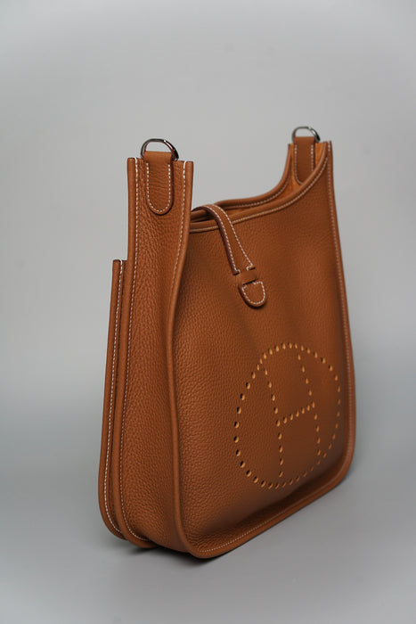 Hermes Evelyne 29 in Gold Phw (Brand New)