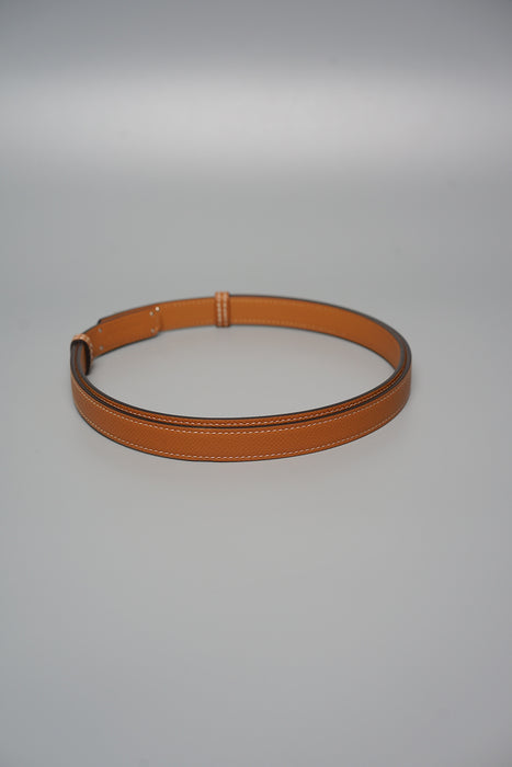 Hermes Kelly 18 Belt in Gold Phw (Brand New)