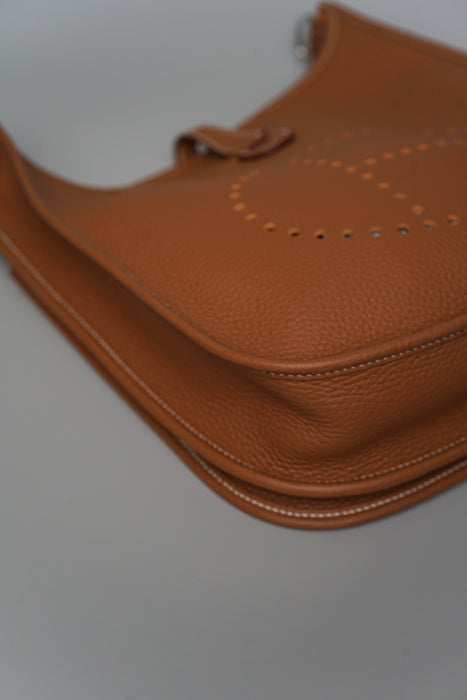 Hermes Evelyne 29 in Gold Phw (Brand New)