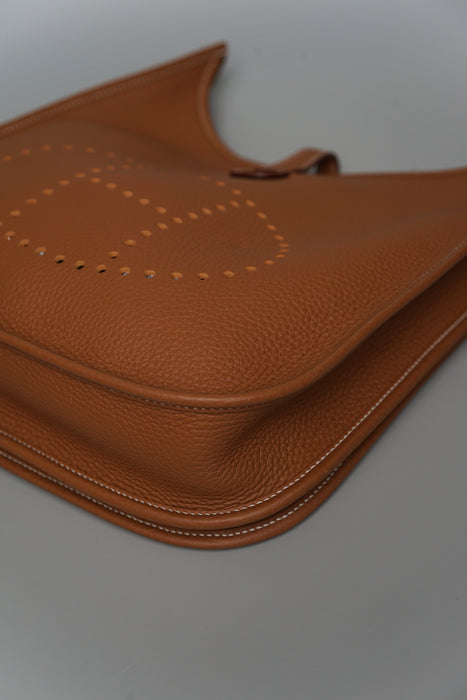 Hermes Evelyne 29 in Gold Phw (Brand New)