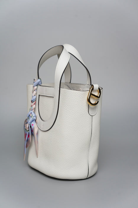 Hermes In The Loop 18 in New White Ghw