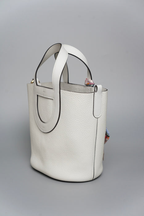 Hermes In The Loop 18 in New White Ghw