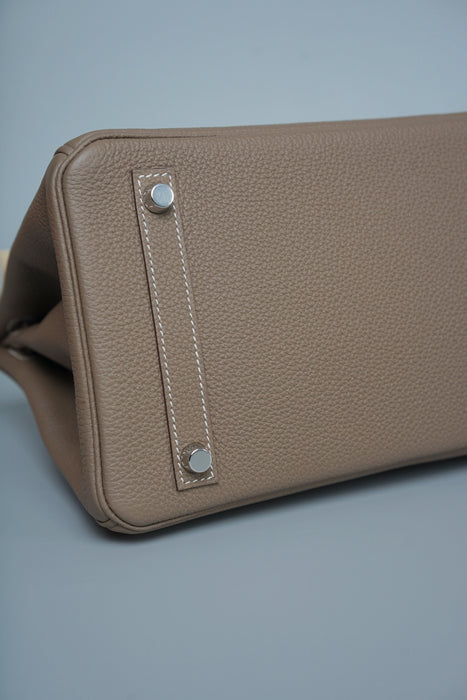Hermes Birkin 30 in Etoupe Togo Phw (Brand New)