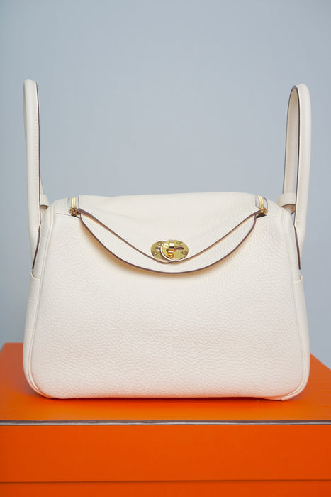 Hermes Lindy 26 in Nata Ghw (Brand New)