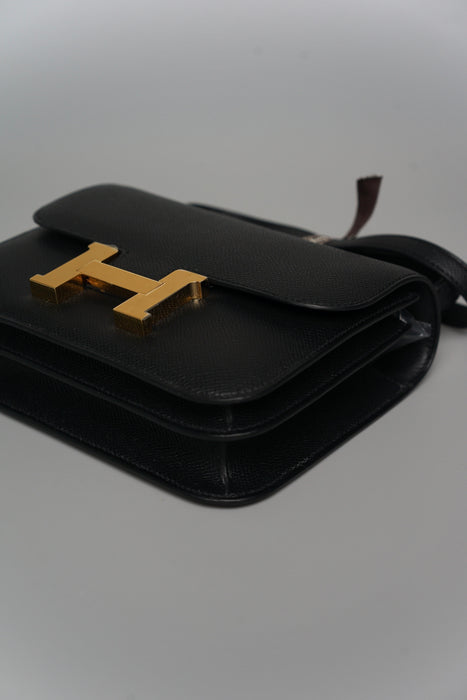Hermes Constance 18 in Noir Ghw (Brand New)