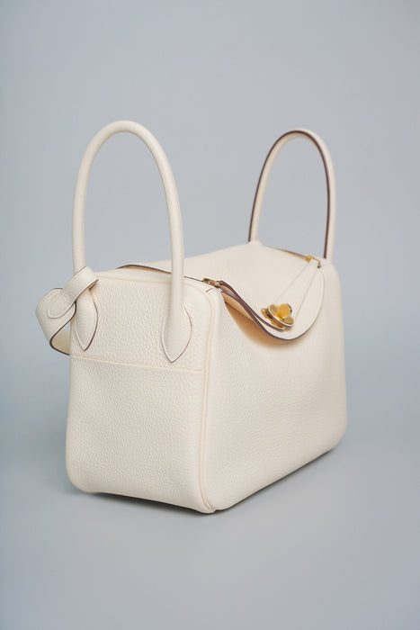 Hermes Lindy 26 in Nata Ghw (Brand New)