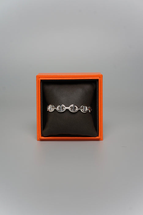 Hermes Chaine d'ancre Enchainee bracelet, medium model (Brand New)