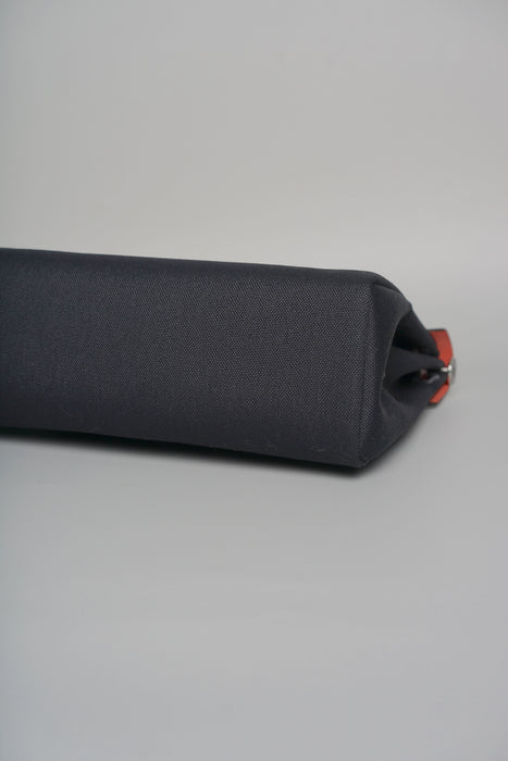 Hermes Herbag 31 in Black/Rouge H Enamel Phw