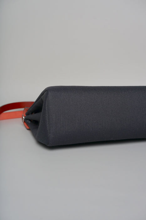 Hermes Herbag 31 in Black/Rouge H Enamel Phw