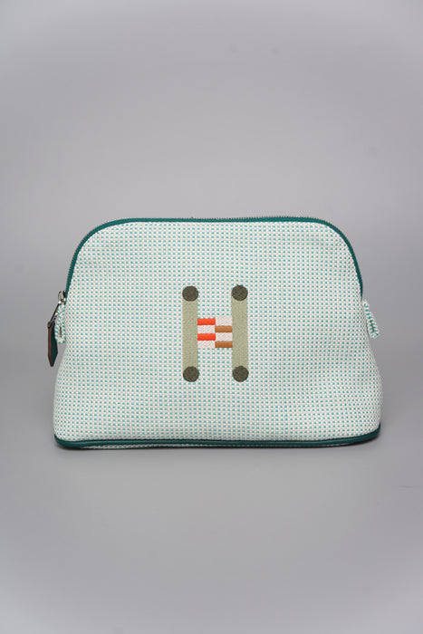 Hermes Bolide Crazy H case, Mini Model in Nuage/Menthe (Brand New)