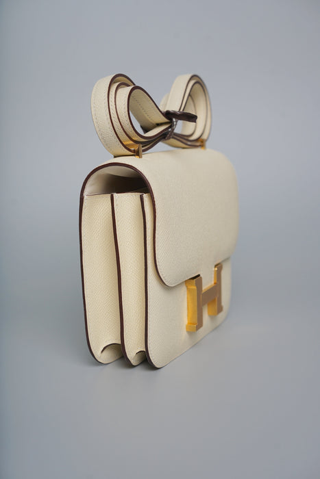 Hermes Constance 18 in Nata Epsom Ghw (Brand New)