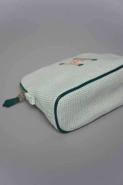 Hermes Bolide Crazy H case, Mini Model in Nuage/Menthe (Brand New)