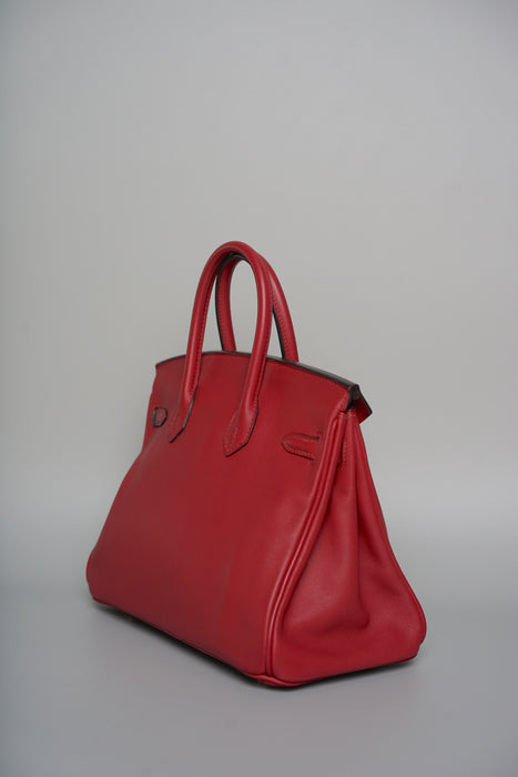 Hermes Birkin 25 in Rouge H Swift Ghw (Brand New)