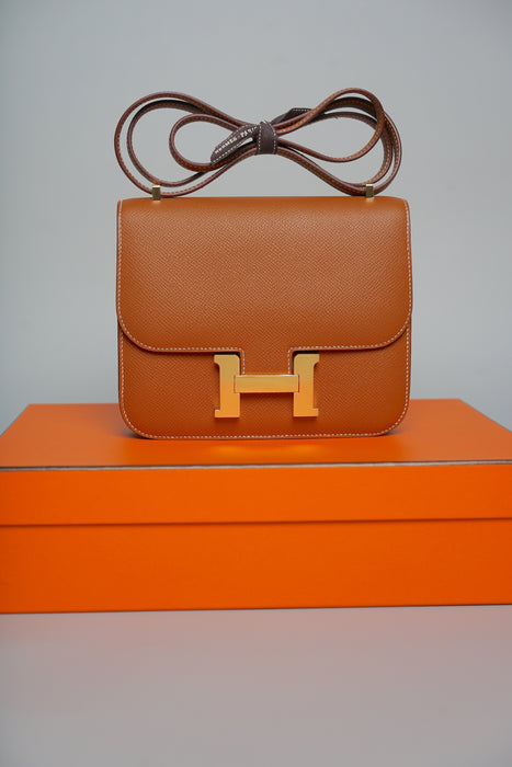 Hermes Constance 18 in Gold Ghw (Brand New)