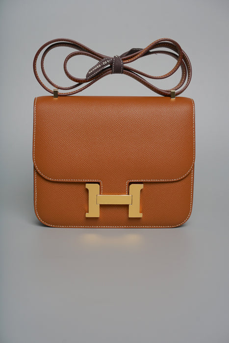 Hermes Constance 18 in Gold Ghw (Brand New)