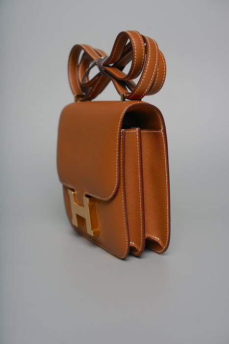 Hermes Constance 18 in Gold Ghw (Brand New)