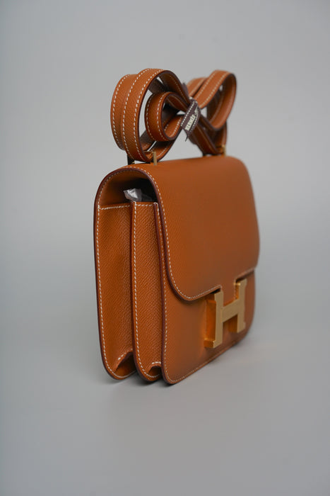 Hermes Constance 18 in Gold Ghw (Brand New)