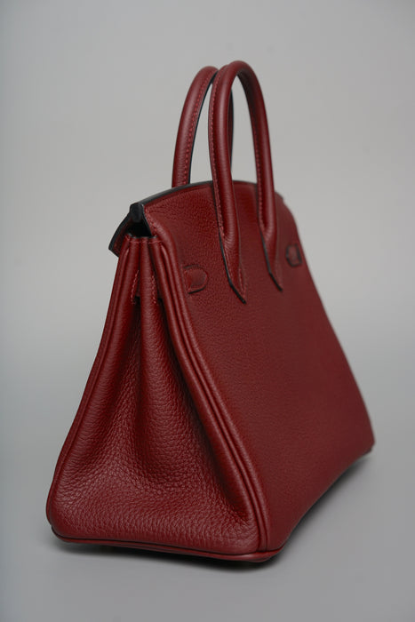 Hermes Birkin 25 in Rouge H Togo Ghw (Brand New)