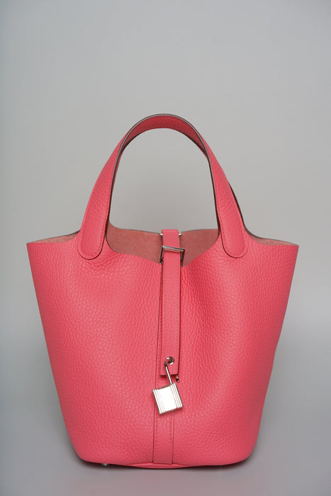 Hermes Picotin 18 in Azalea Clemence Phw