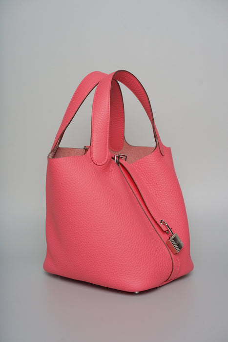 Hermes Picotin 18 in Azalea Clemence Phw