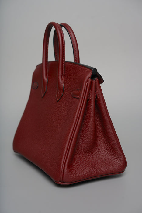 Hermes Birkin 25 in Rouge H Togo Ghw (Brand New)