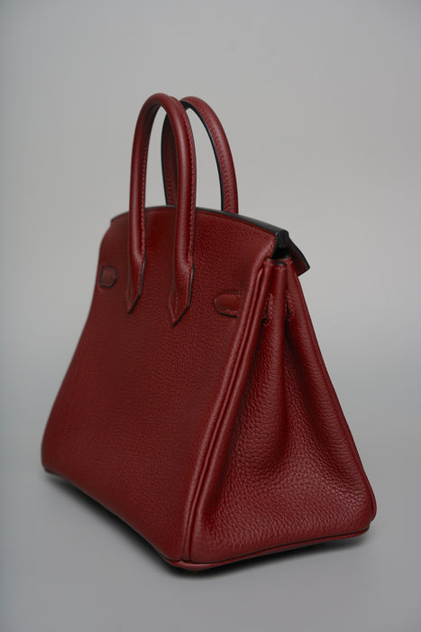 Hermes Birkin 25 in Rouge H Togo Ghw (Brand New)