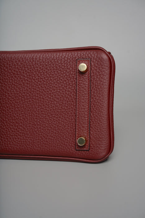 Hermes Birkin 25 in Rouge H Togo Ghw (Brand New)